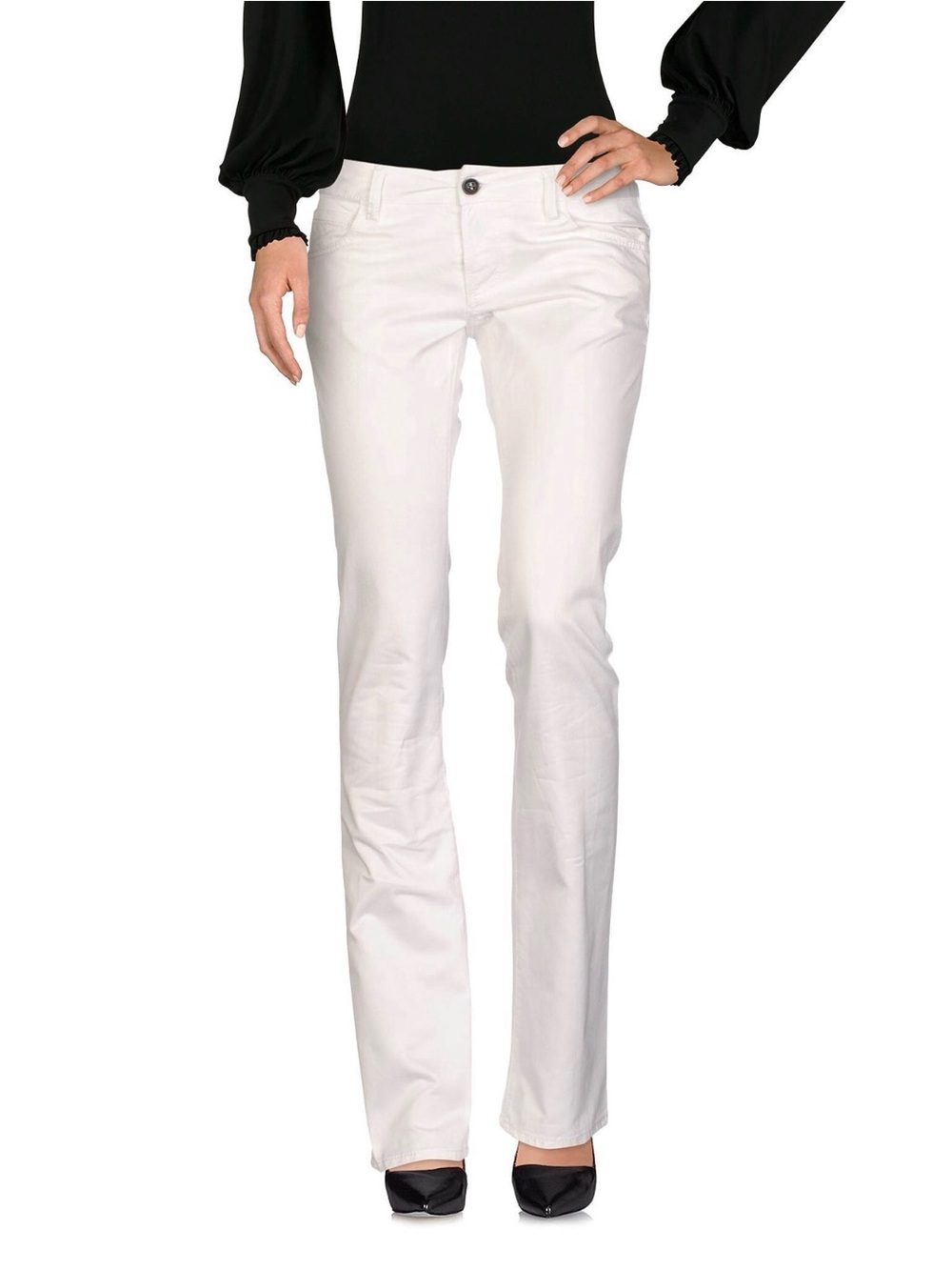 DSQUARED2 Women’s Classic Straight-Leg White Jeans